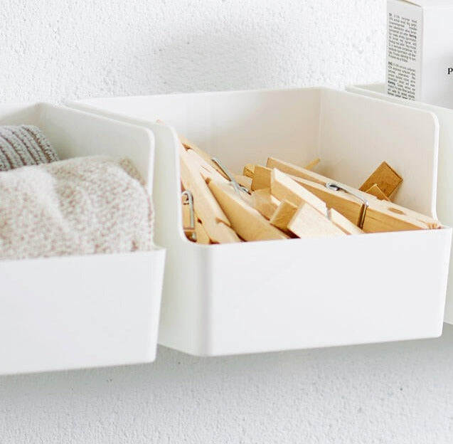 Elfa Hohe Wandbox Mehrzwecksch weiß– Regalmeister24