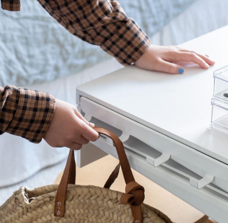 Elfa 5er Haken-Tragarmaufsatz T: 40 Graphite