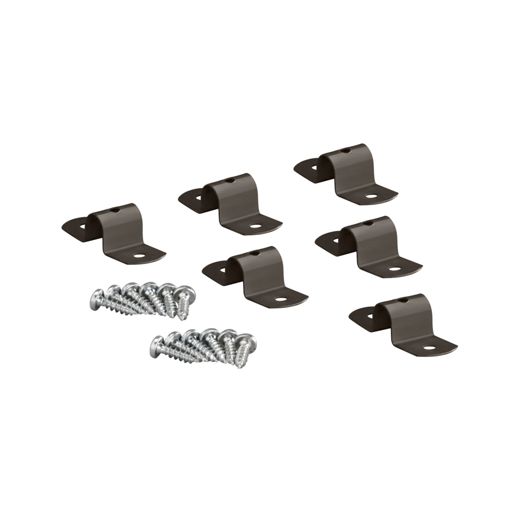 Elfa Regalbodenverbinder Graphite, 6er P