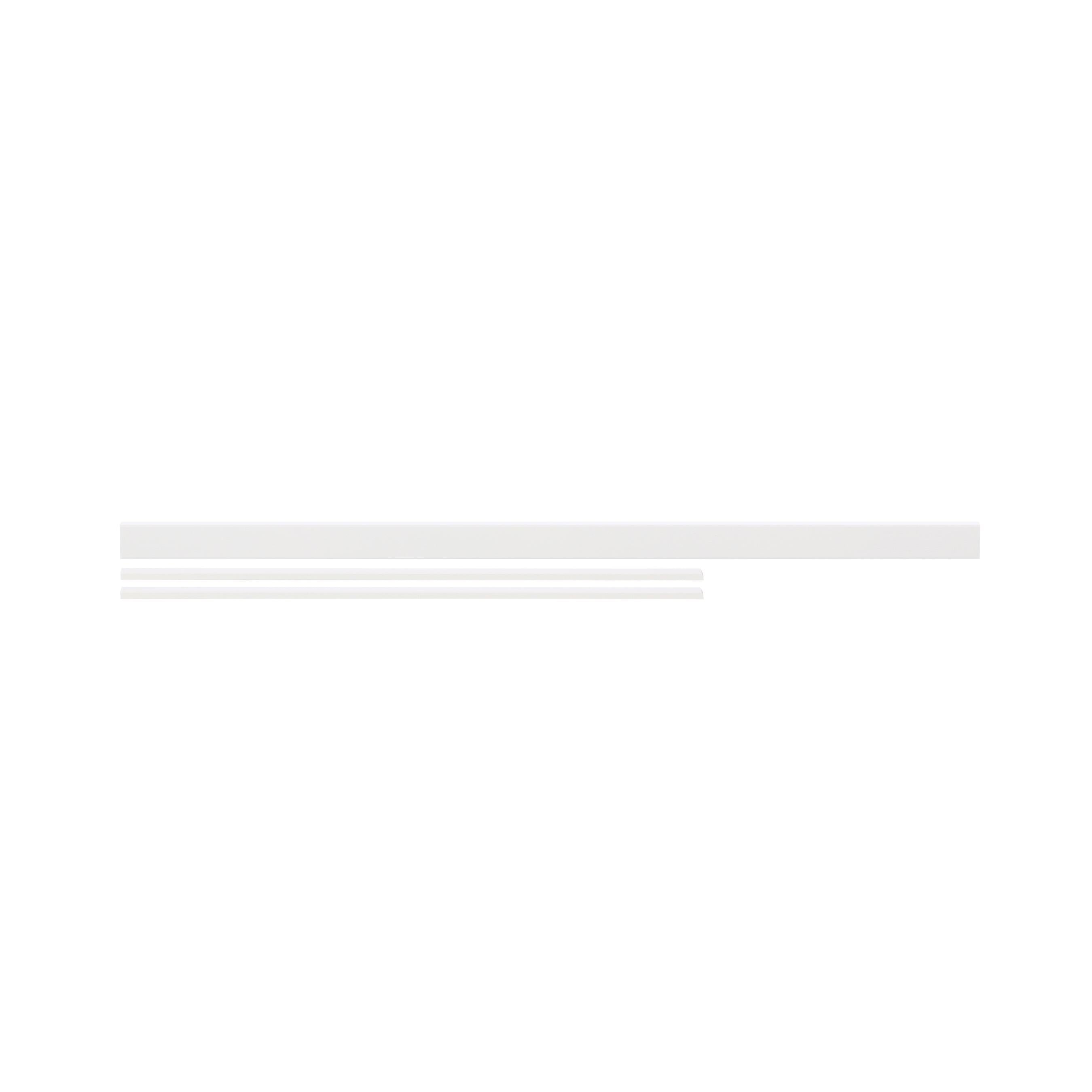 Elfa Décor+ Frontleiste für Auszugrahmen B: 60 Mattweiß