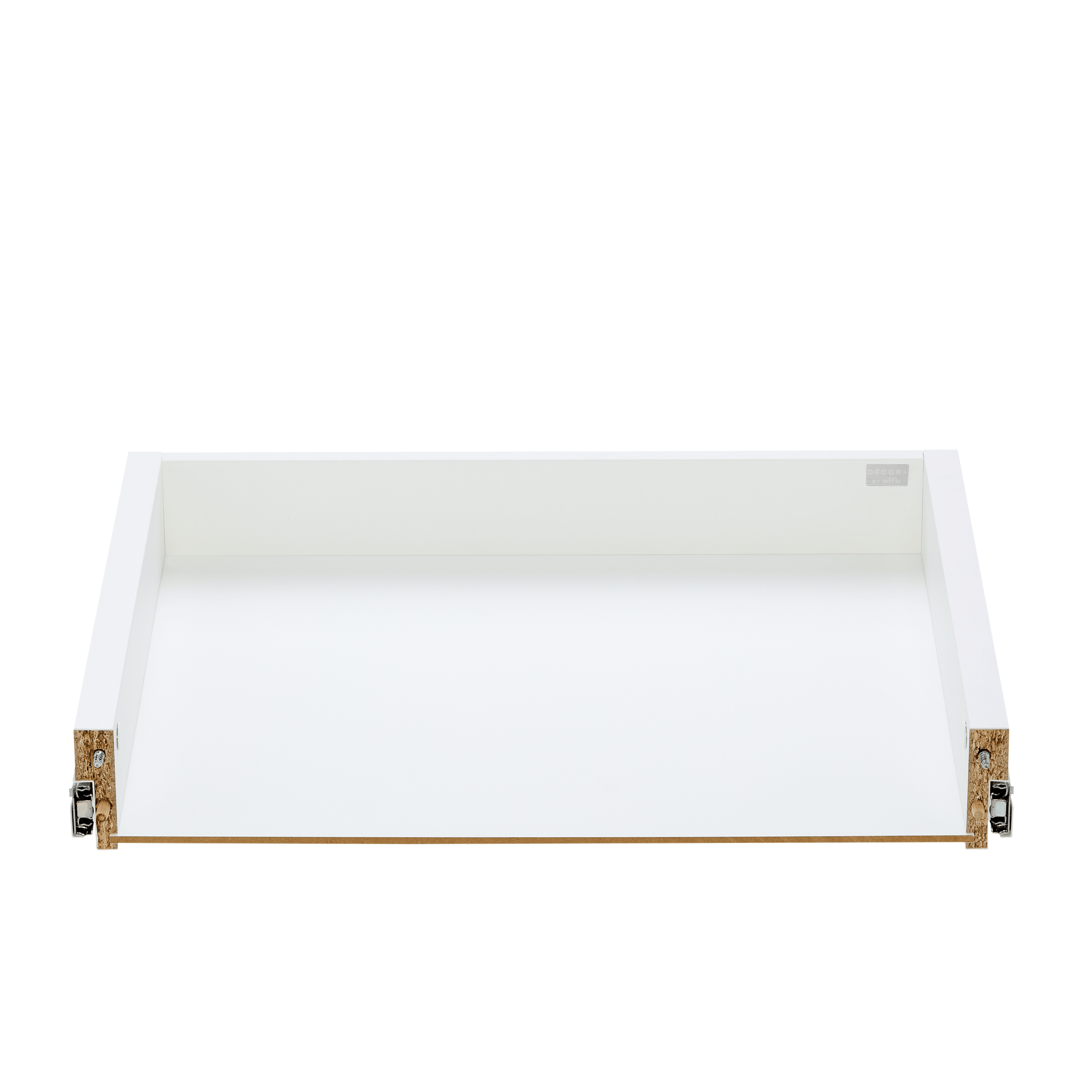 Elfa Décor+ Schublade flach B: 60 D: 40 Weiß