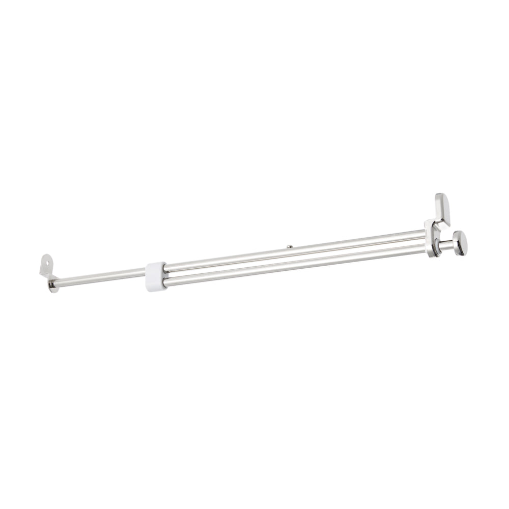 Elfa Kleiderbügelhalter ausziehbar T: 40 Silber