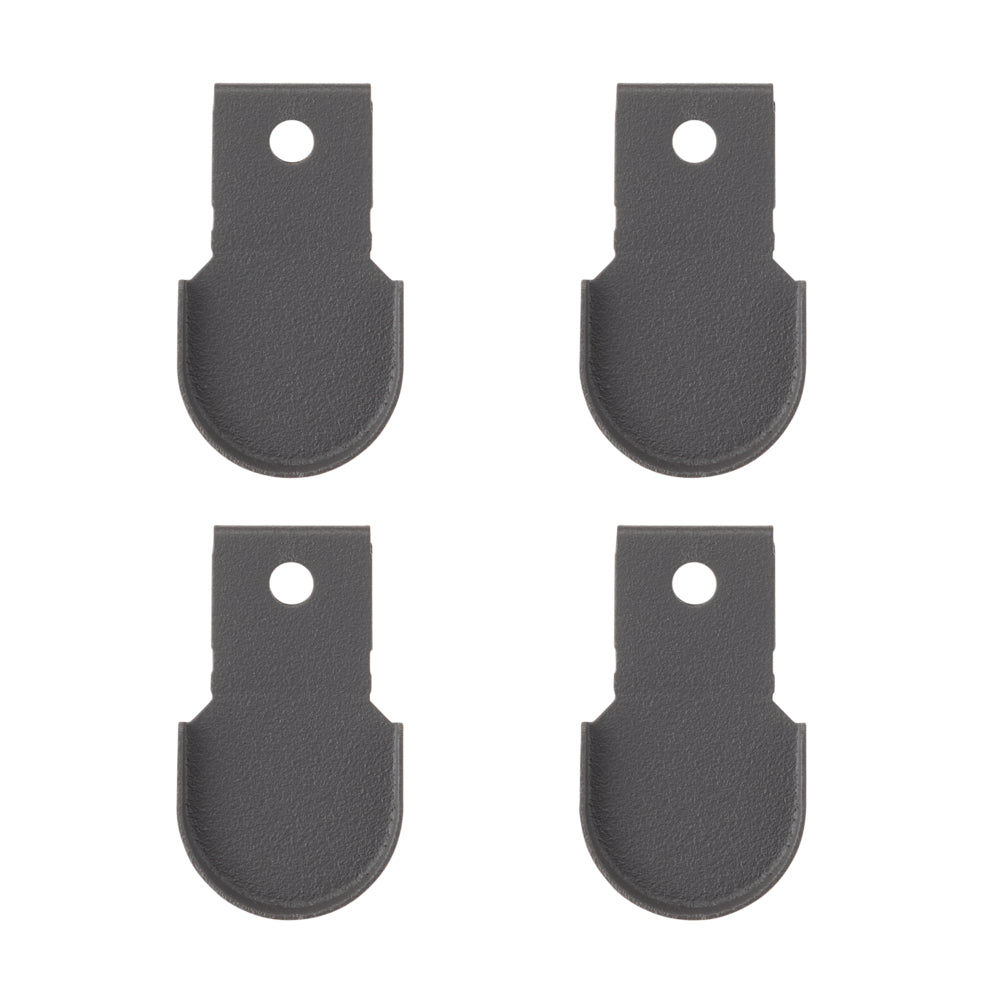 Elfa Montageclips für Beleuchtung Matte grey, 4er P