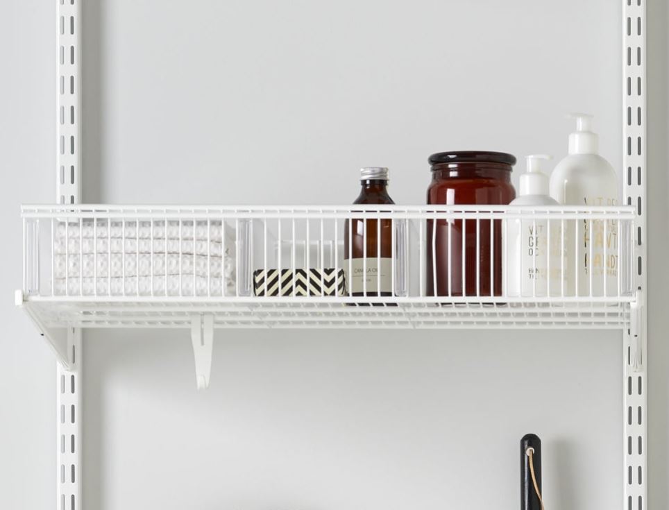 Elfa Abteiler Korbböden 427x95 mm transparent