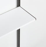 Elfa Décor+ Boden als elegante und stabile Ablagefläche für Décor+ Regalsysteme