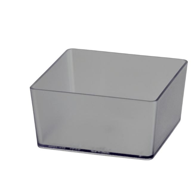 Elfa Box quadratisch transparent