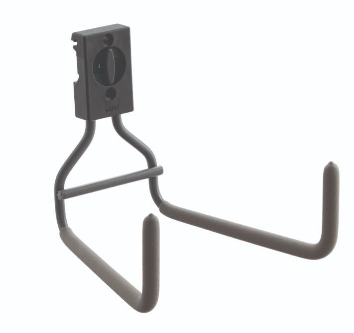 haken aufbewahrung Elfa Breiter L-Haken Matte grey– Regalmeister24