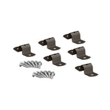 Elfa Regalbodenverbinder in Graphite zur sicheren Verbindung und Stabilisierung von Regalböden