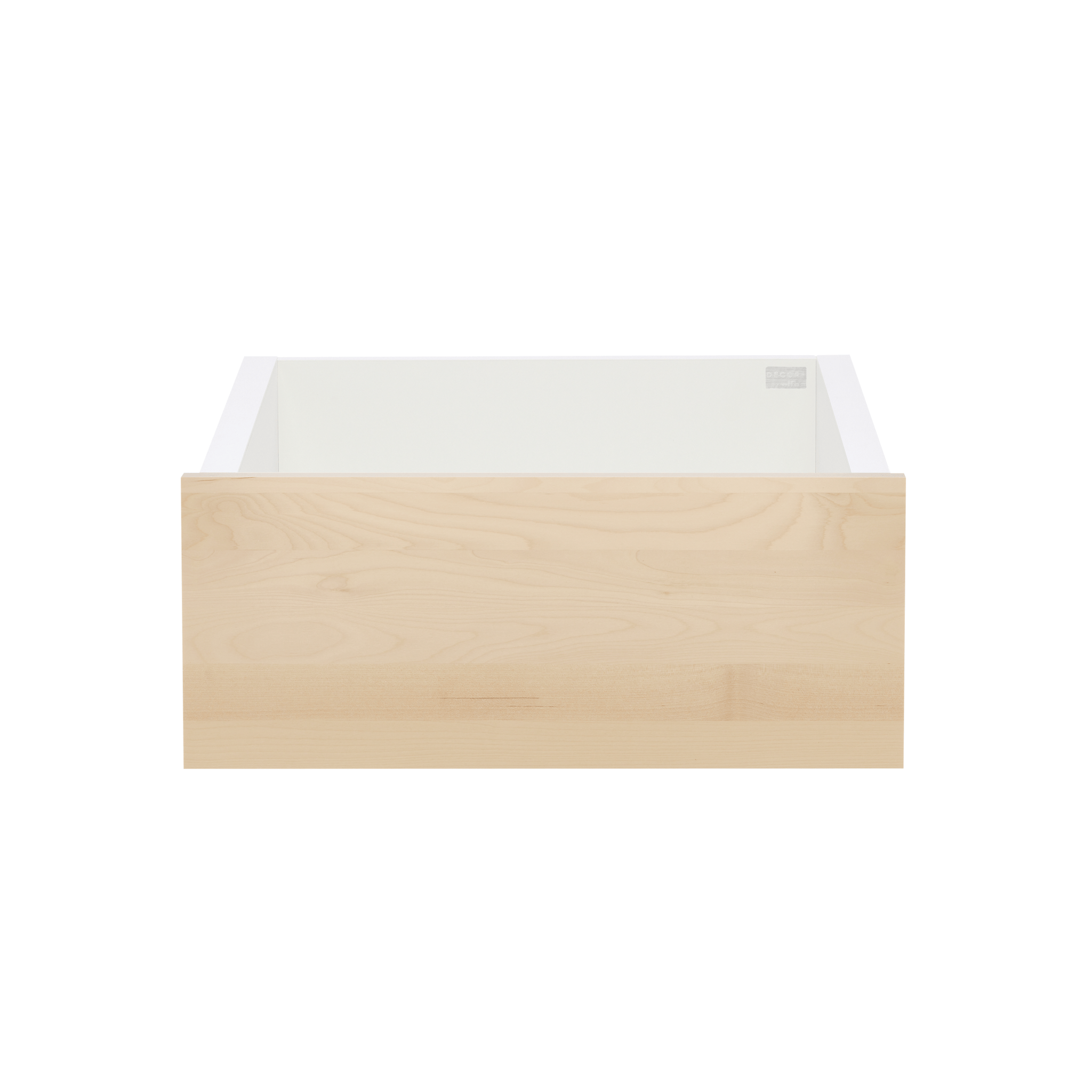 Elfa Décor+ Front Schublade hoch B: 60 Birke Natur