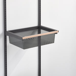 Elfa Décor+ Frontleiste für Auszugrahmen B: 60 Natürliche Birke