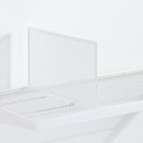 Elfa Regaltrenner Gitterboden T: 40 Mattgrau 2er P