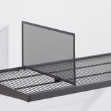 Elfa Regaltrenner Gitterboden T: 40 Mattgrau 2er P